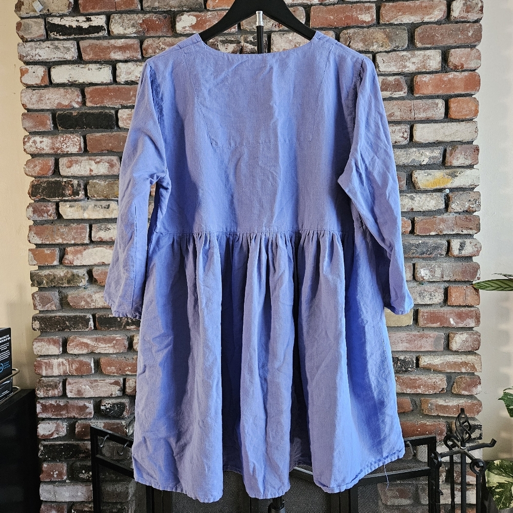 Gudrun Sjoden Linen Tunic - Picture 3 of 3